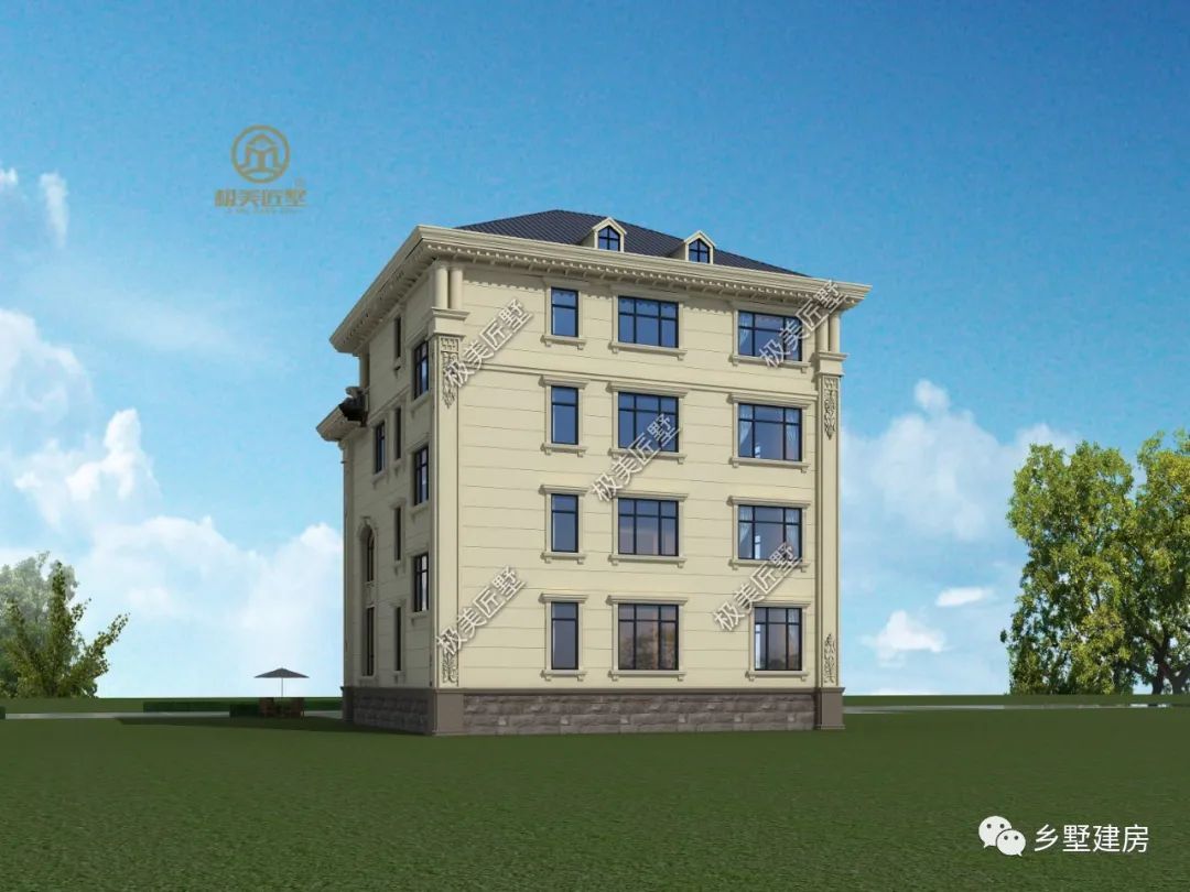 豪华欧式四层别墅，回乡建一栋，你的成功不言而喻