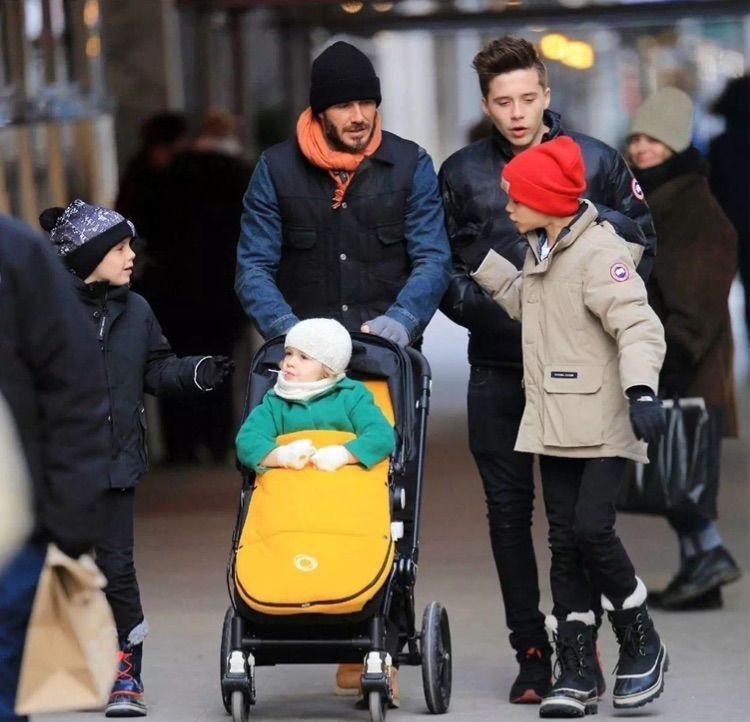 哈珀·贝克汉姆|贝家小七：从嘟嘴萌娃长成漂亮小公主，被父亲和3个哥哥宠上天了