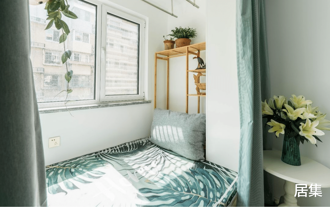 61平的旧房，改造后添加绿色，给空间带来绿意和生机