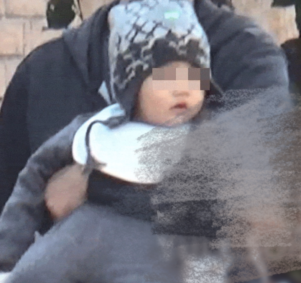 李亚鹏|李亚鹏娇妻出门遛娃，海哈金喜容光焕发，半岁女儿五官秀气很健康