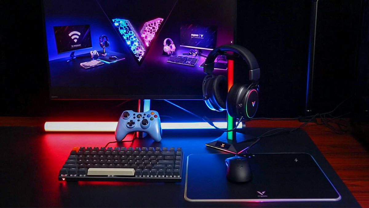 游戏耳机|双模无线+双音腔,雷柏VH800双模无线RGB游戏耳机拆解评测