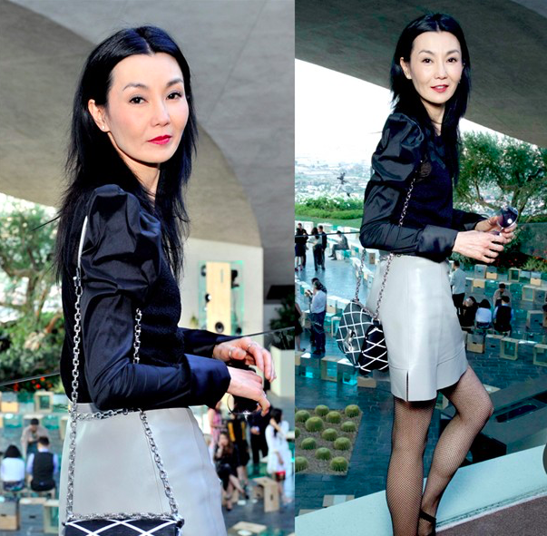 张曼玉 50岁就不能染红发吗?张曼玉高清近照吓到人,挑染红发是罪魁祸首