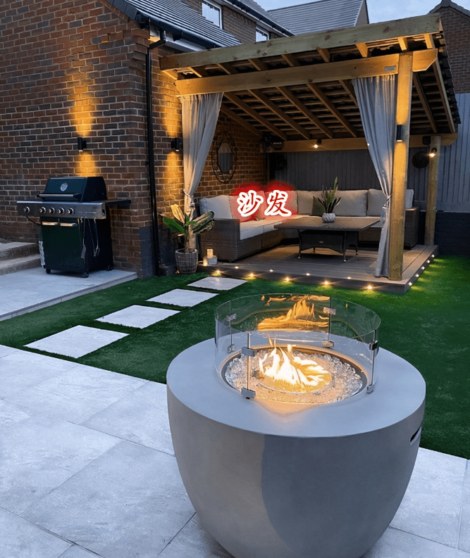 露台别只晾晒,这样搭拥有五功能,加上灯光就是观景台!