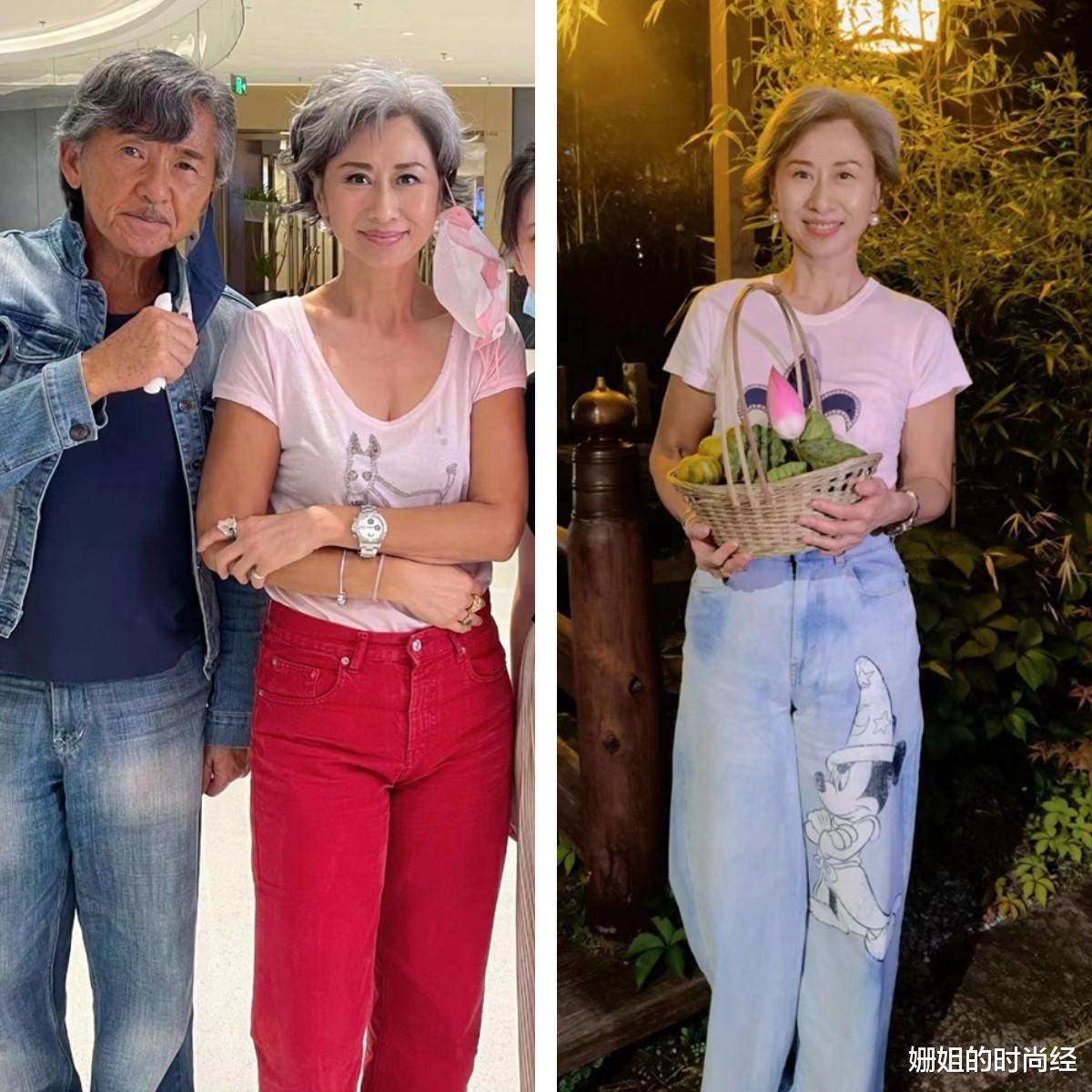 果冻 看了60岁叶倩文的穿搭，我发现：穿衣“不扮嫩”，从容老去才真美