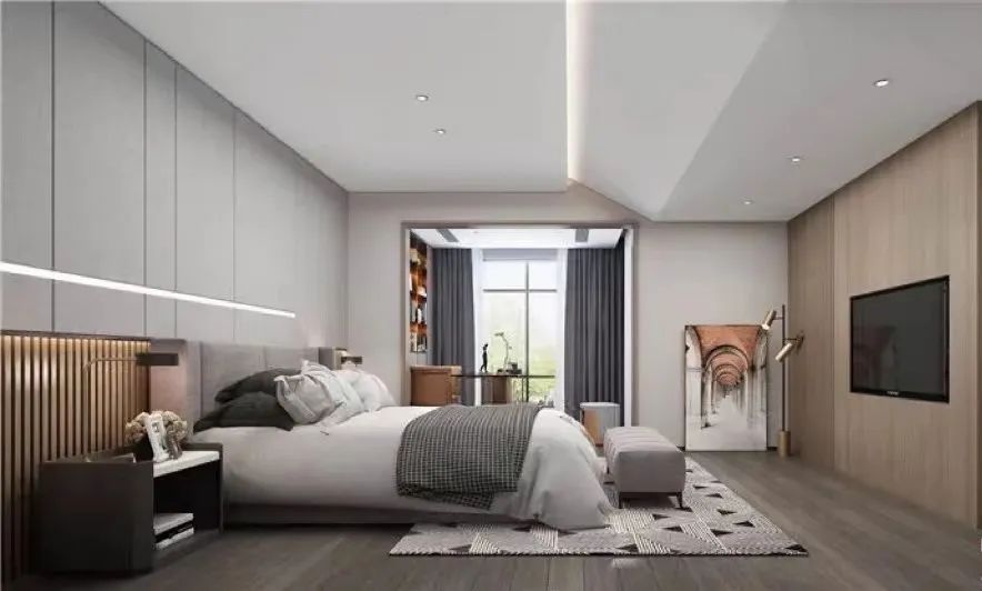 别墅装修-现代轻奢风格450平米案例赏析