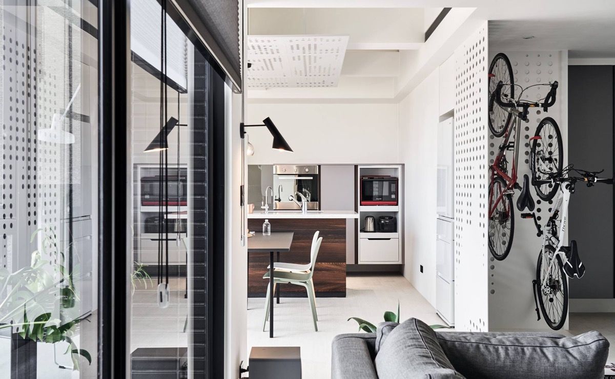 年轻专业人士的城市公寓装饰