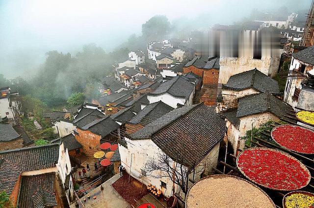 江西|位于江西上饶的村庄，距今已有500多年历史，每到秋季风景美如画