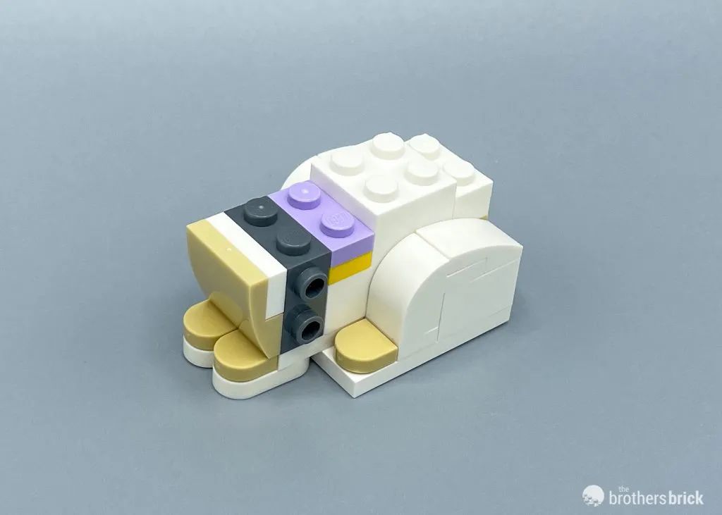 萌翻你~乐高40523复活节萌萌兔开箱评测