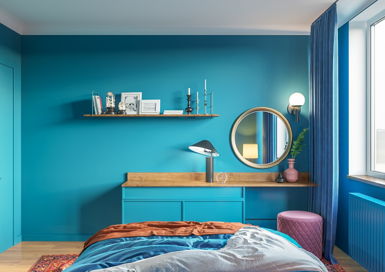 德阳装修,色彩的空间