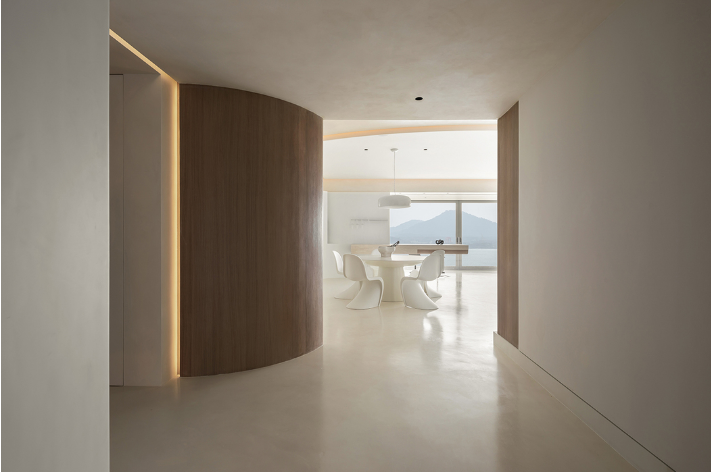 坚持极简主义装修,280㎡装完太高级,仅凭一个客厅就圈粉无数