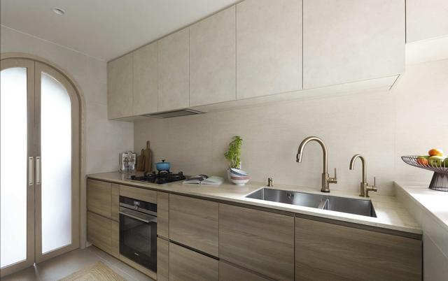 大地自然元素,拱形门分层次,在有限的家居空间,过质感的生活