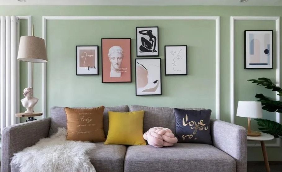 墙漆颜色怎么选?这个配色才是YYDS!后附加全屋配色方案