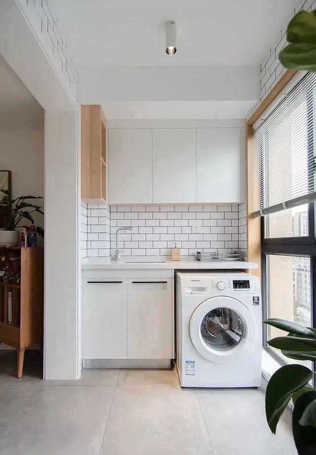 家里最好备一个家政区，平时兼顾清洗和收纳，实用性自然不用多说