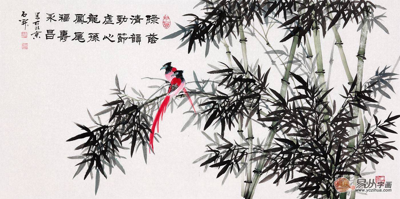 家居装饰 挂上这些花鸟画简直太美了!