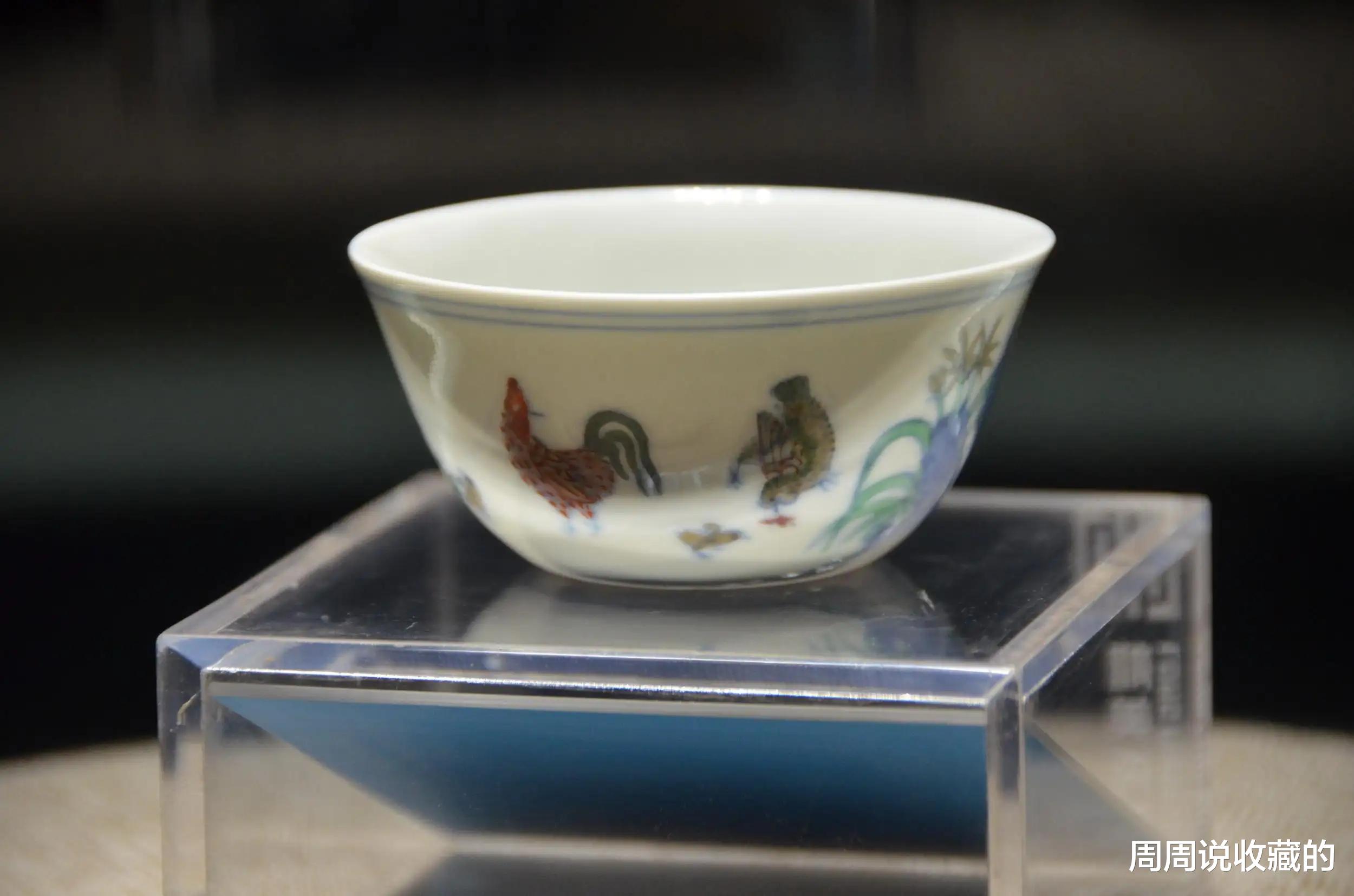 鸡缸杯|满大街都是的瓷器名品之，成化斗彩鸡缸杯