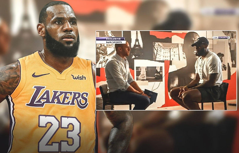 勒布朗·詹姆斯|詹姆斯仅差4场破NBA最难纪录！采访回应：我不配最佳得分手？