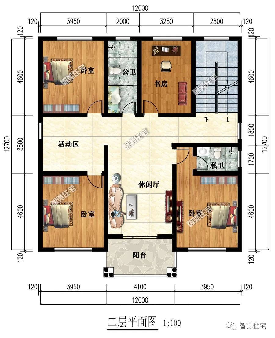 别墅|12×12.7米农村别墅，建设美丽家园，你我都可以出一份力！