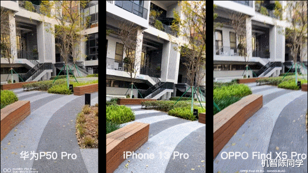 闪存|OPPO华为iPhone拍视频对比