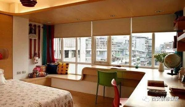 飘窗变书桌,要不太浪费了