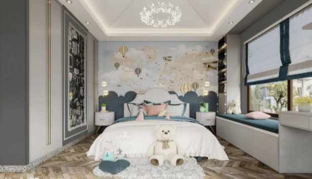 菡萏怡景装饰 | 大户型的港式设计,精致而大气的空间氛围感!