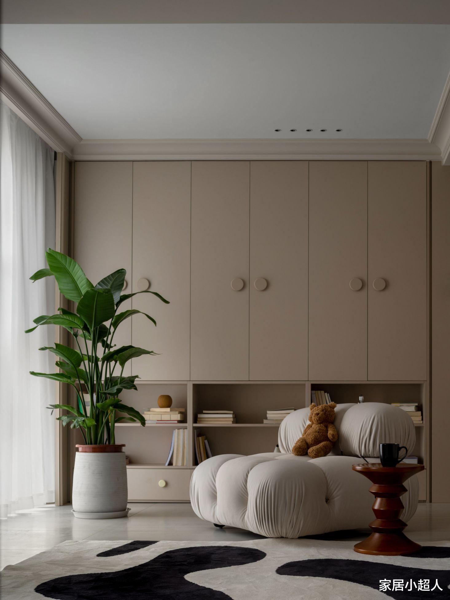 走进她的家,才知道为什么会被夸,100㎡空间没有俗气