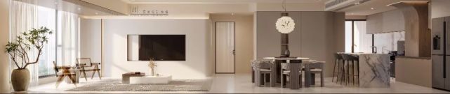 厚榭作品：都市人的白月光丨117㎡现代风