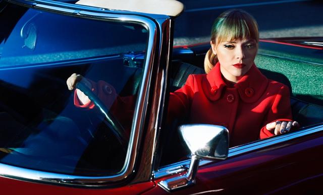 克里斯蒂娜·里奇|女星克里斯蒂娜·里奇拍摄的时尚杂志大片。