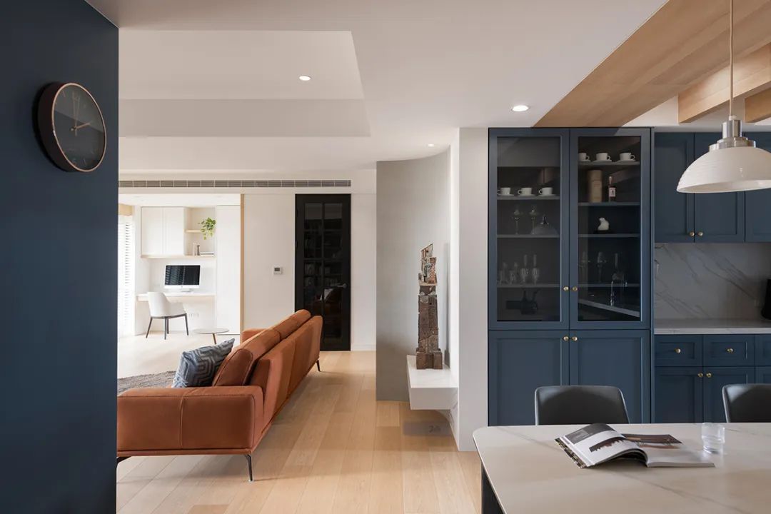 三口之家的新房,使用面积165㎡,精致又优雅,享受舒适生活