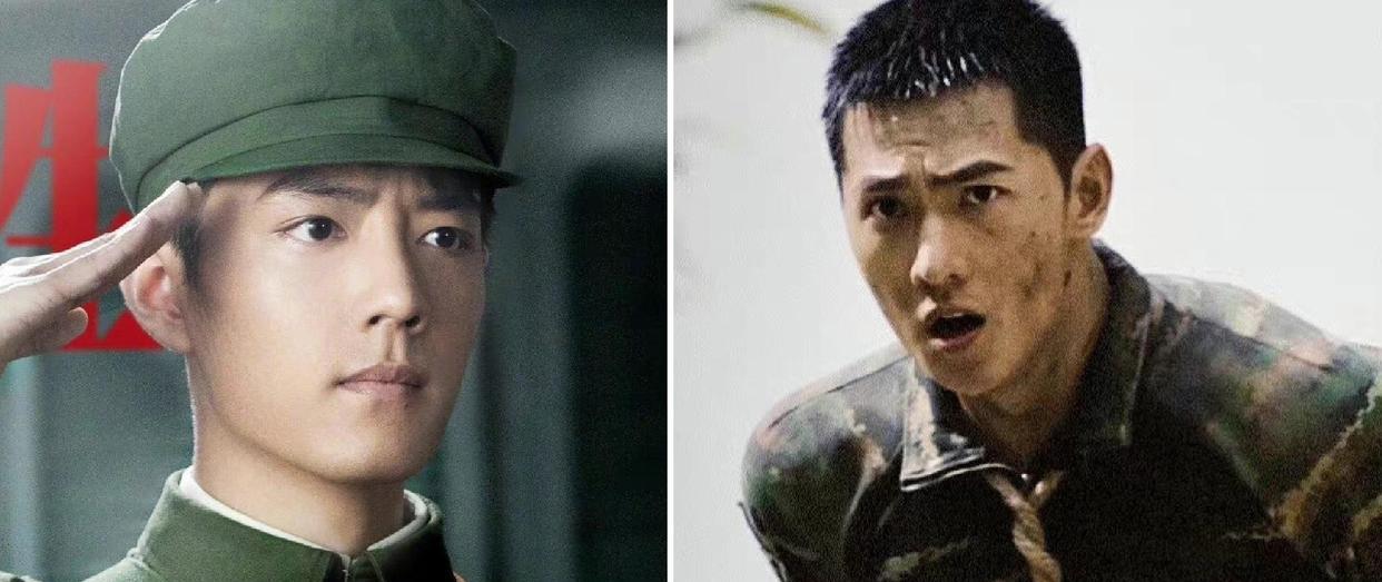 朱亚文|军旅剧《海天雄鹰》将袭，朱亚文搭档童蕾，没有一个颜值差的