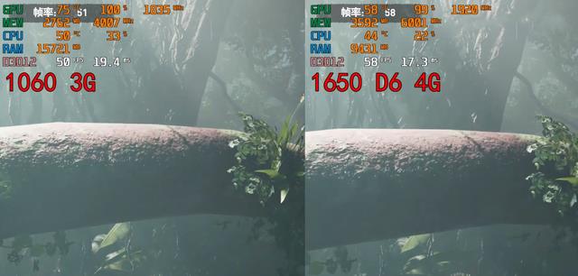 gtx1060|1650和1060显卡哪个好？GTX1650和GTX1060性能对比
