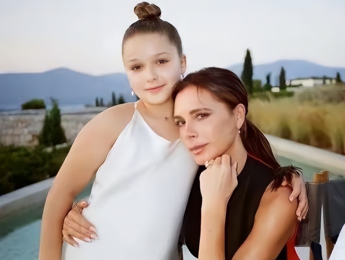 哈珀·贝克汉姆 完美遗传了爸爸的基因,小七虽然胖了点,可颜值依然是亮点