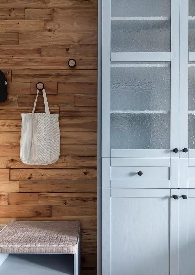 56㎡蓝白北欧小独单,从进门玄关就被萌得心肝颤,你被撩到了吗?