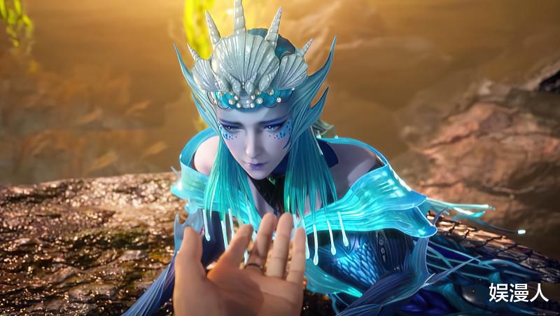 朱竹清|斗罗大陆194集：美人鱼封号斗罗登场，唐三获得四个十万年魂环