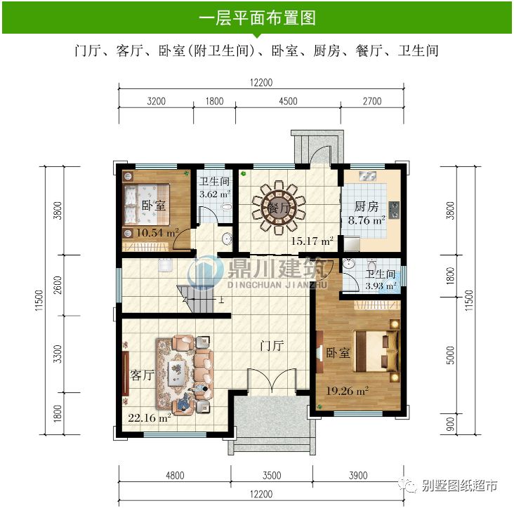 7套新中式二层农村别墅，第3第6套建的人最多，一层半那套颜值高