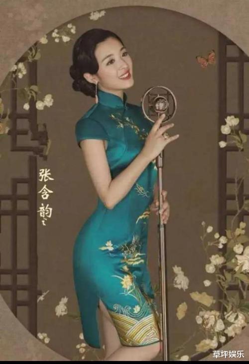 景甜|景甜的身材，天生就是旗袍而生，戚薇的旗袍果然与众不同，还能这样穿？