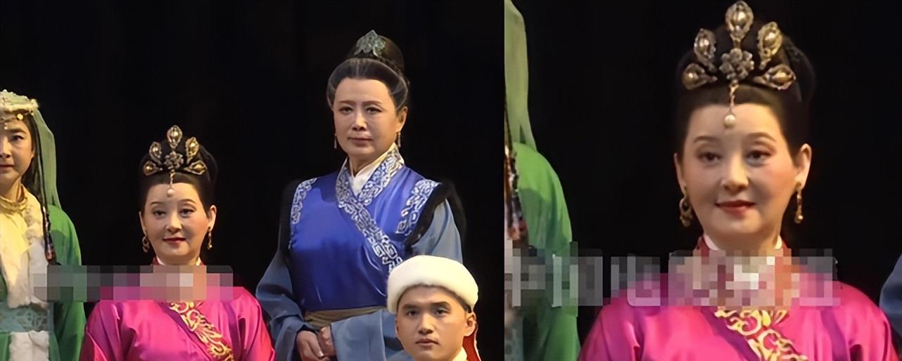 徐帆|老戏骨齐聚北京人艺70周年院庆,54岁徐帆再上台,化浓妆富态十足