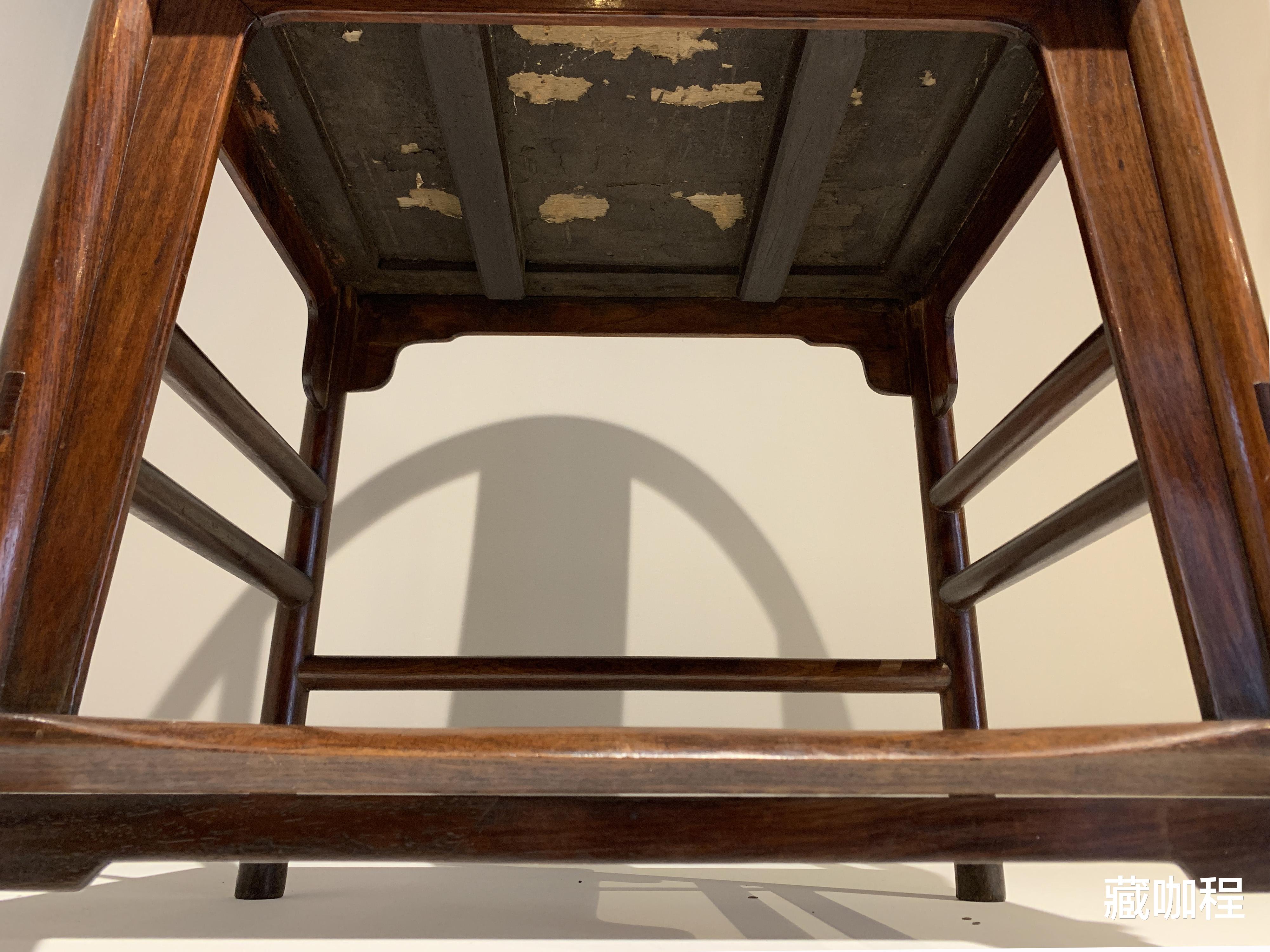 |估价两百万,清黄花梨四出头单椅未成交