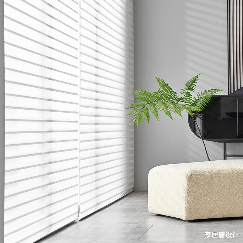 如果你看腻了传统的“挂式窗帘”,不如试试这3种,效果完全不同