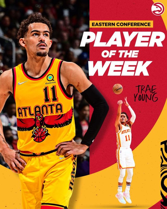 约基奇|NBA官宣周最佳！约基奇超甜瓜创队史纪录 杨三次当选比肩老鹰名宿
