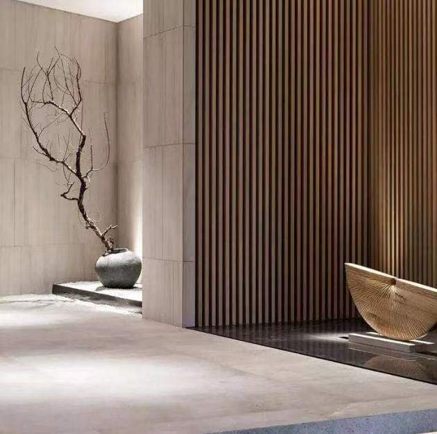 装修不跟风，木格栅背景墙的优缺点有哪些？你知道吗？