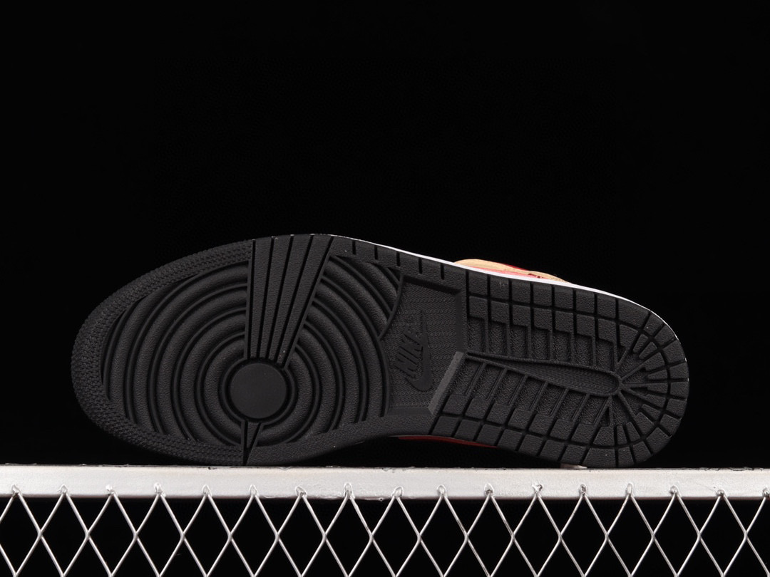 Air Jordan 1 Mid 黄白红
