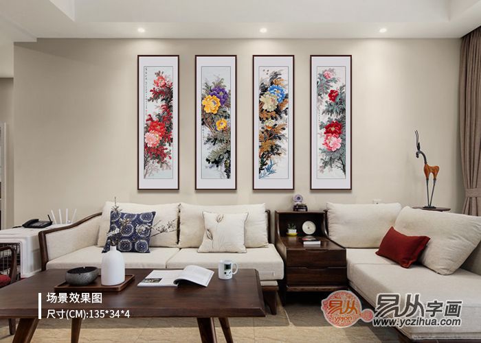 客厅中式装饰画之花鸟画,这5款超正,让家美出与众不同