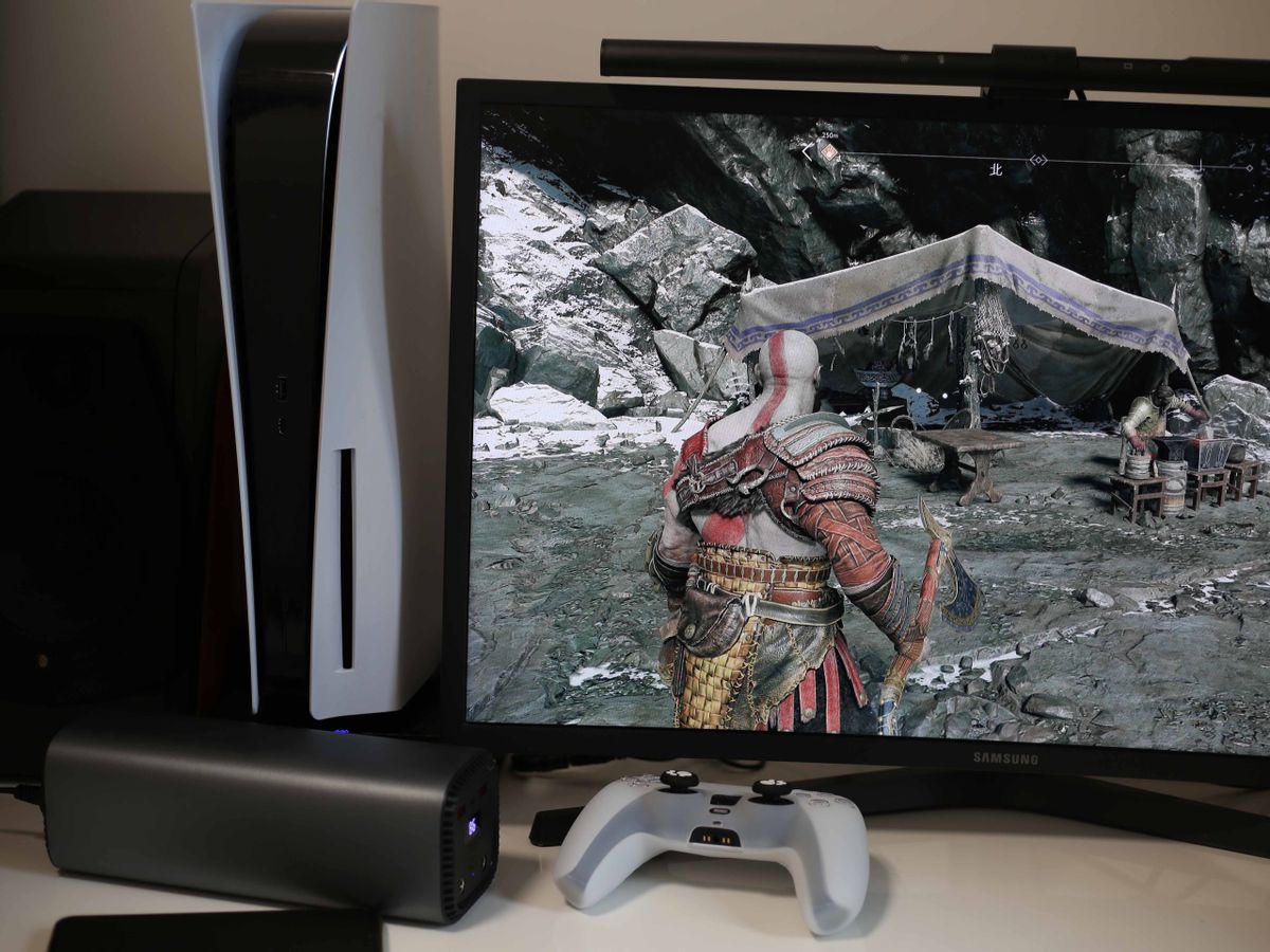 自动驾驶|真没想到，用“充电宝”也能在PS5上玩《战神4》