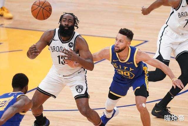 詹姆斯·哈登|库里场均17+5+8能拿MVP，哈登场均27+9+11却被喷！逃离篮网无悬念