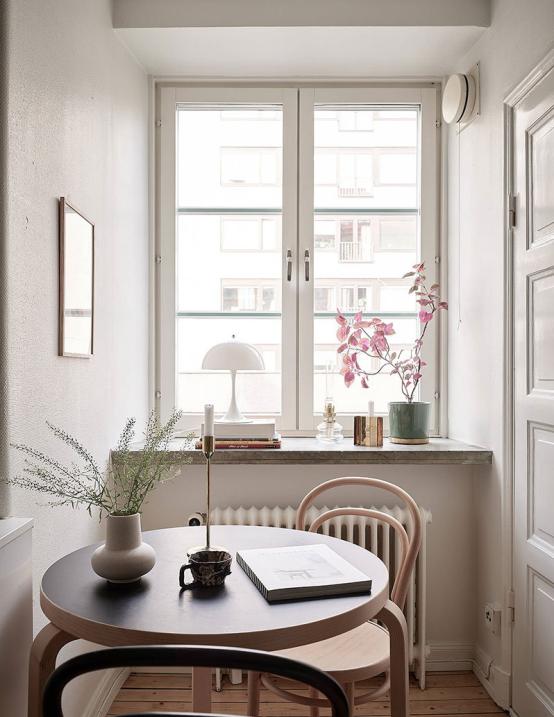 20几平的房子,客餐厨卧卫五大空间全都有,还精致得让人羡慕!