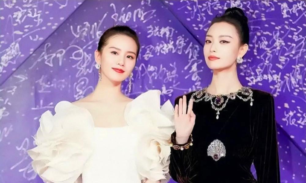 倪妮|娱乐圈里的“绝美同框”,根本不知道该看谁