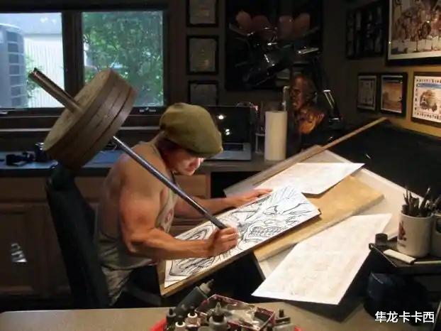 刃牙|刃牙系列作者板垣作画场面公开 堪称地表最强的自由力士漫画家