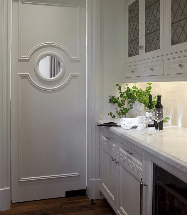 老公难得机智了一回，家里门都这样设计，改善了采光，被我夸了！