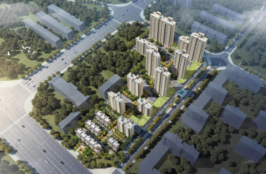 设计居住340户!济宁城区一商住项目获批