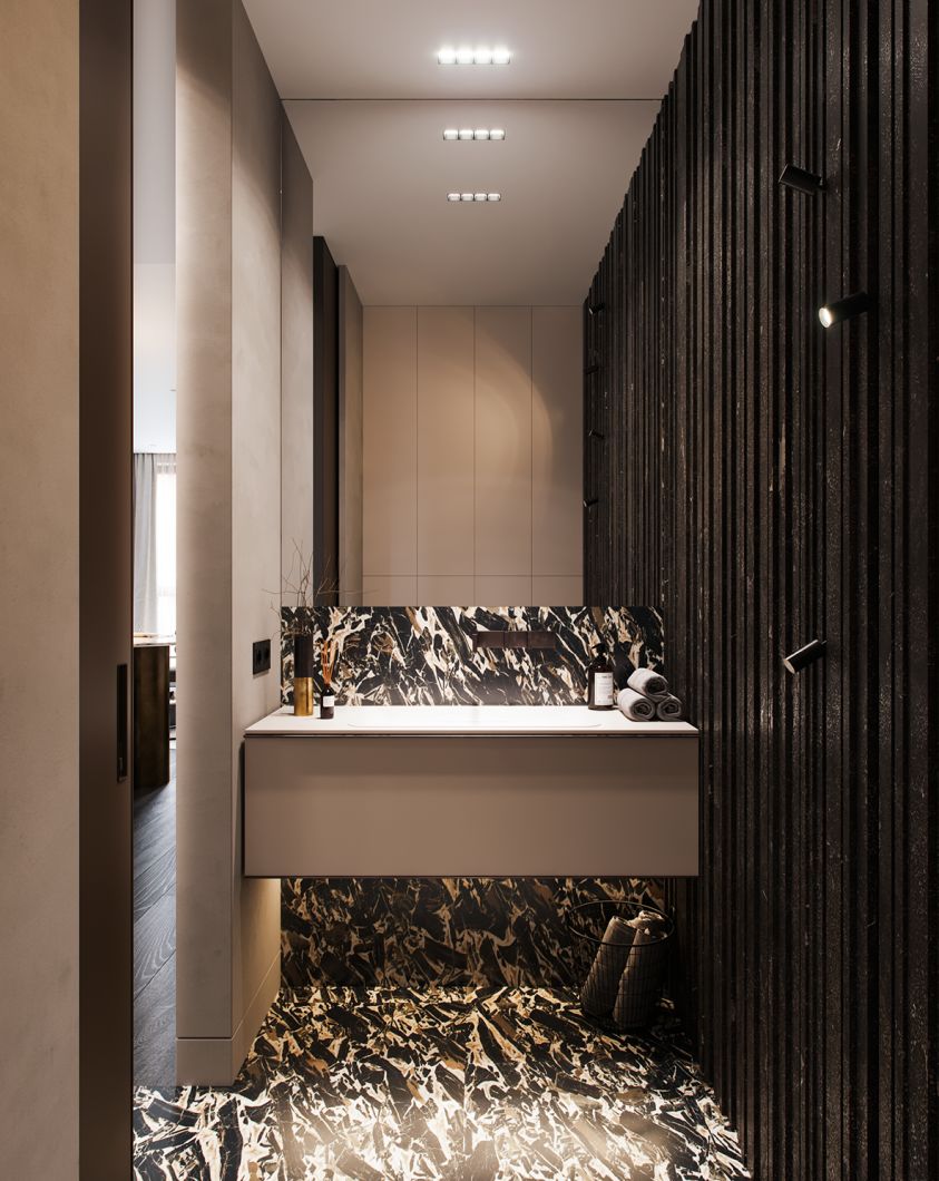 90㎡ 餐厅这样设计,一进门就被惊艳了